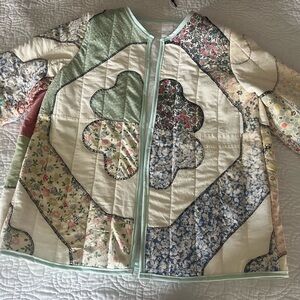 Love shack fancy inspired Quilted Jacket